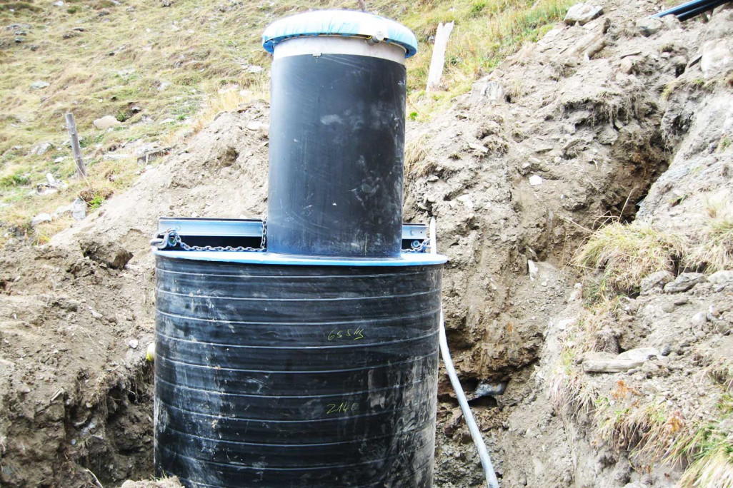 Erneuerung Wasserversorgungsanlage im Alpgebiet Scharans